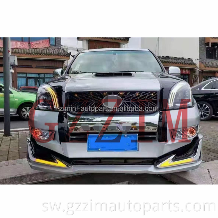 Sehemu za Mwili wa Gari Kits Grille Mbele na Nyuma za Bumper Fender Flares Kwa La*D Cruiser LC300 2019+